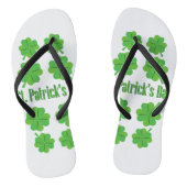 St. Patrick’s Day met klaver Teenslippers (Voetbed)