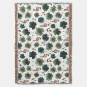 St. Patrick’s Day Musical Shamrock Deken (Voorkant Verticaal)
