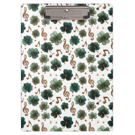 St. Patrick’s Day Musical Shamrock Klembord