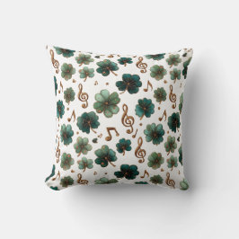 St. Patrick’s Day Musical Shamrock Kussen