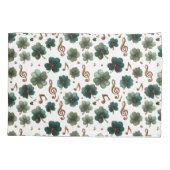 St. Patrick’s Day Musical Shamrock Kussensloop (Achterkant)