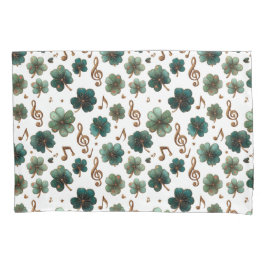 St. Patrick’s Day Musical Shamrock Kussensloop