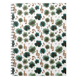 St. Patrick’s Day Musical Shamrock Notitieboek