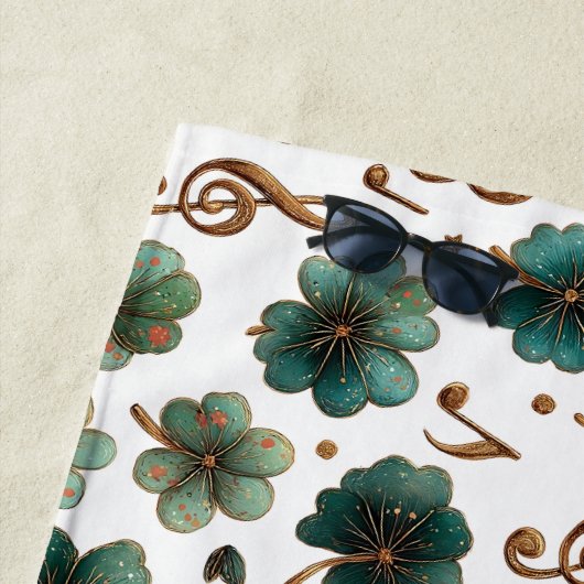 St. Patrick’s Day Musical Shamrock Strandlaken (In situ)