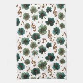 St. Patrick’s Day Musical Shamrock Theedoek (Verticaal)