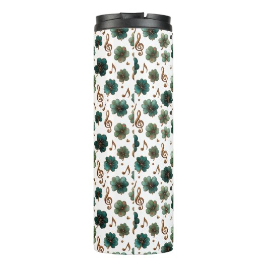 St. Patrick’s Day Musical Shamrock Thermosbeker (Achterkant)