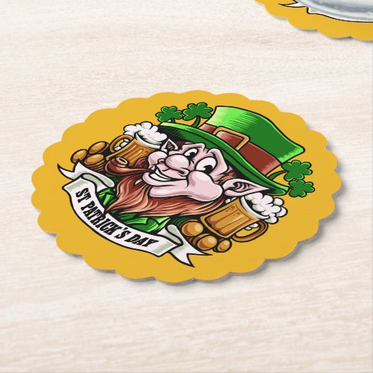 St. Patrick’s Day onderzetters (Gekanteld)