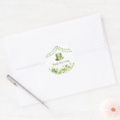 St Patrick’s Day Party Green Clover Gift Label (Envelop)