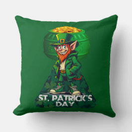 St Patrick’s Day Pot of Gold - almofada Kussen