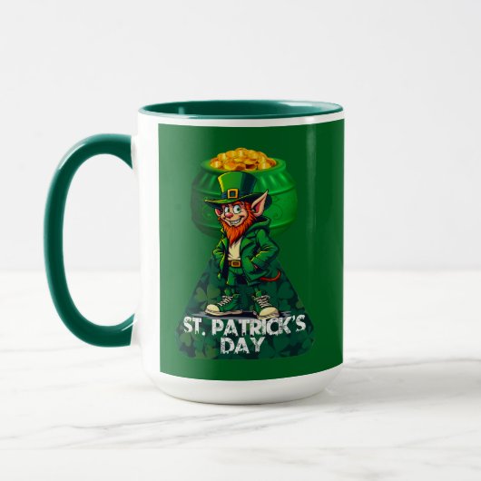 St Patrick’s Day Pot of Gold - caneca Mok (Links)