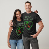 St Patrick S Day Red Long Dachshund T-shirt (Unisex)