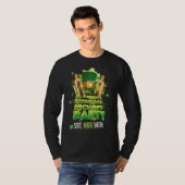 St Patrick S Day Shamrock aftrap T-shirt (Voorkant volledig)