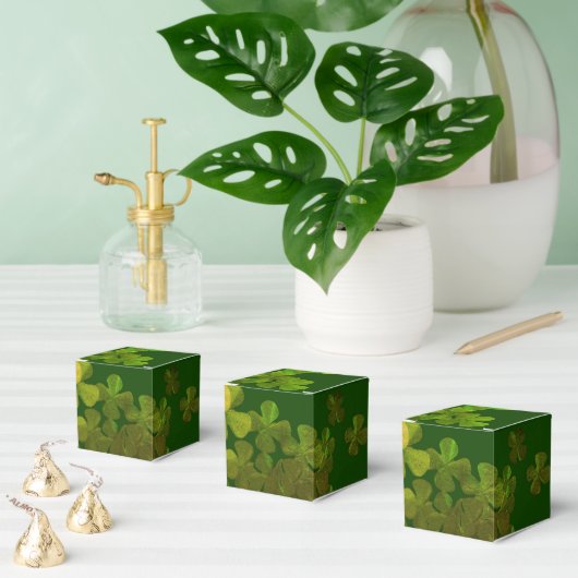 St. Patrick’s Day Shamrock Bedankdoosjes (Meervoudige)