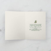 St. Patrick’s Day Stack of Books Card – Irish Luck Kaart (Binnen)