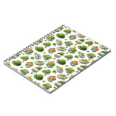 St. Patrick’s Day Sushi Rolls & Shamrock Notitieboek (Linkerzijde)