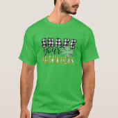 St Patrick Shake Your Shamrocks Buffalo Pset Grap T-shirt (Voorkant)