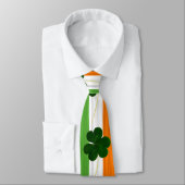 St. Patrick Shamrock Clovers Irish Flag Ierland Stropdas (Gebonden)