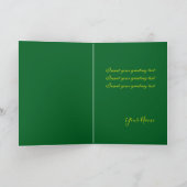 St Patrick Shamrock Field Kaart (Binnen)