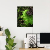 St Patrick Shamrock Field Poster (Thuiskantoor)