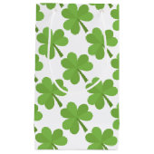 St. Patrick Shamrock Irish Ireland Clover Pattern Klein Cadeauzakje (Voorkant)