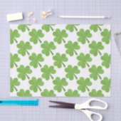 St. Patrick Shamrock Irish Ireland Clover Pattern Tissuepapier (Craft)