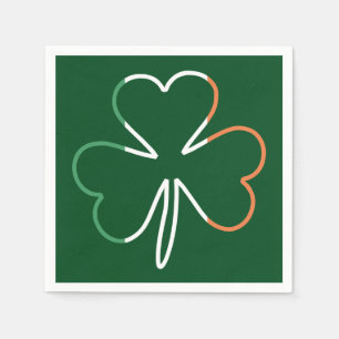 St. Patrick Shamrock Irish Ireland Clover Servet