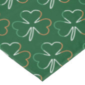 St. Patrick Shamrock Irish Ireland Clovers Pattern Tafelkleed (Gekanteld)