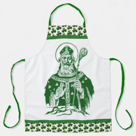 St. Patrick Shamrocks Groen katholiek Apron Schort