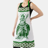 St. Patrick Shamrocks Groen katholiek Apron Schort (Insitu)