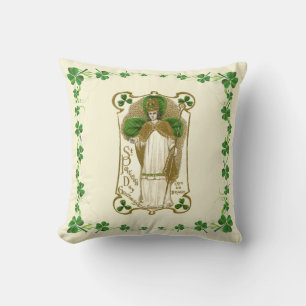 St. Patrick Shamrocks religieuze katholieke gebed Kussen