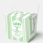 St patrick she found her lcuky charm bachelorette bedankdoosjes (Voorkant)