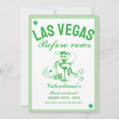 St patrick she found her lcuky charm bachelorette kaart (Voorkant)