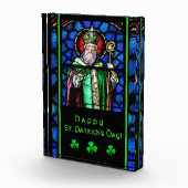 St. Patrick Sined-Glass Shamrocks Fotoblokken (Rechts)