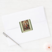 St. Patrick | Sint-Patrick's Day Square Stickers (Envelop)