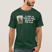 St. Patrick Snakes op This Plain T-shirt (Voorkant)