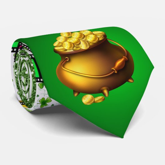 St. Patrick Stropdas - SRF (Opgerold)