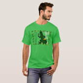 St Patrick T shirt - Moge de Duivel het nooit wete (Voorkant volledig)