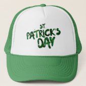 st-patrick-tekst trucker pet (Voorkant)