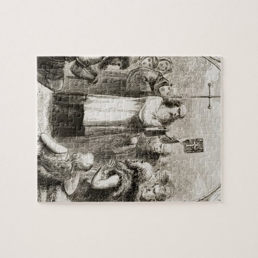 St. Patrick toont het Ierse volk de vier Legpuzzel (Horizontaal)