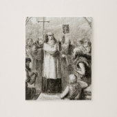 St. Patrick toont het Ierse volk de vier Legpuzzel (Verticaal)