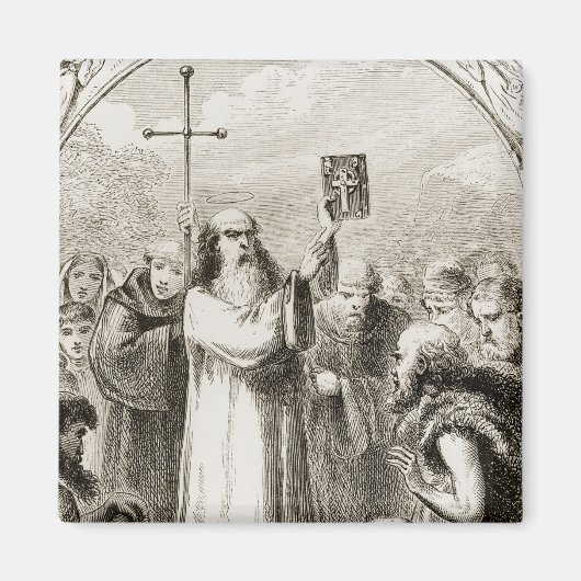 St. Patrick toont het Ierse volk de vier Magneet (Voorkant)