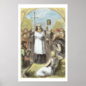 St. Patrick toont het Ierse volk de vier Poster (Voorkant)