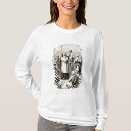 St. Patrick toont het Ierse volk de vier T-shirt (Voorkant)