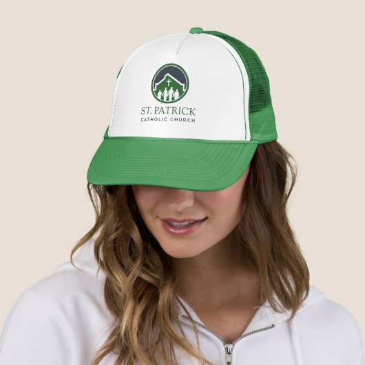 ST. PATRICK TRUCKER HAT PET (In situ)