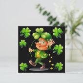 St. Patrick uitnodiging (Staand voorkant)
