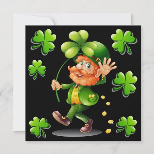 St. Patrick uitnodiging (Voorkant)
