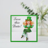 St. Patrick uitnodiging (Staand voorkant)