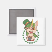 St Patrick Unicorn Magneet (Voorkant / Achterkant)
