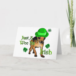 St Patrick van Chihuahua Dag Kaart