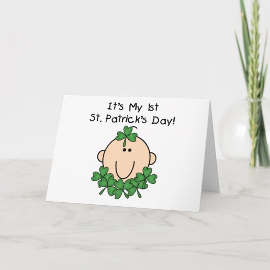 St. Patrick van het baby de Kaart van de Dag (Voorkant)